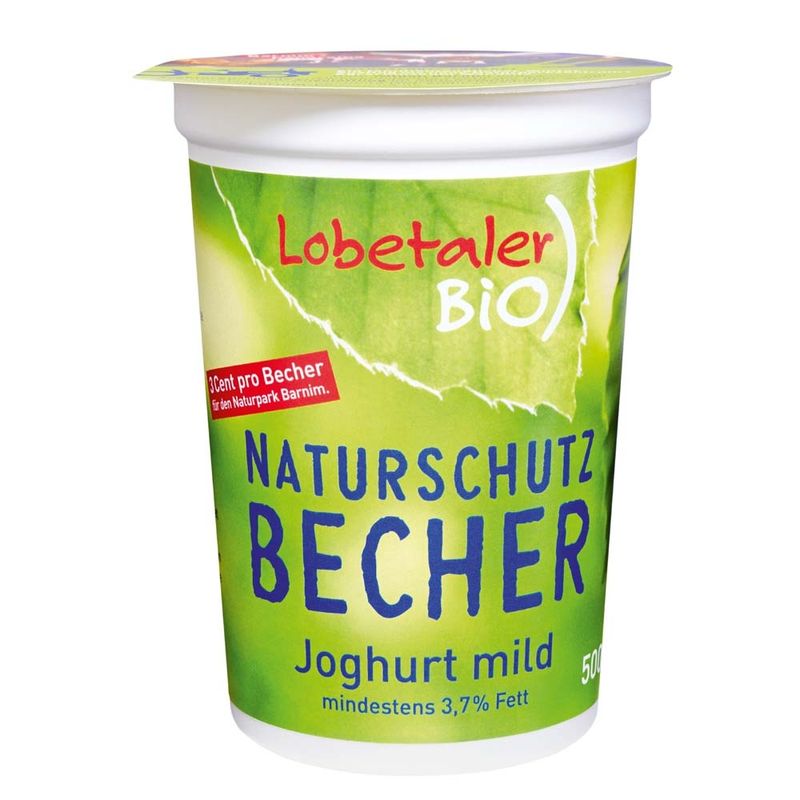 Lobetaler Bio joghurt Natur - Produktbild