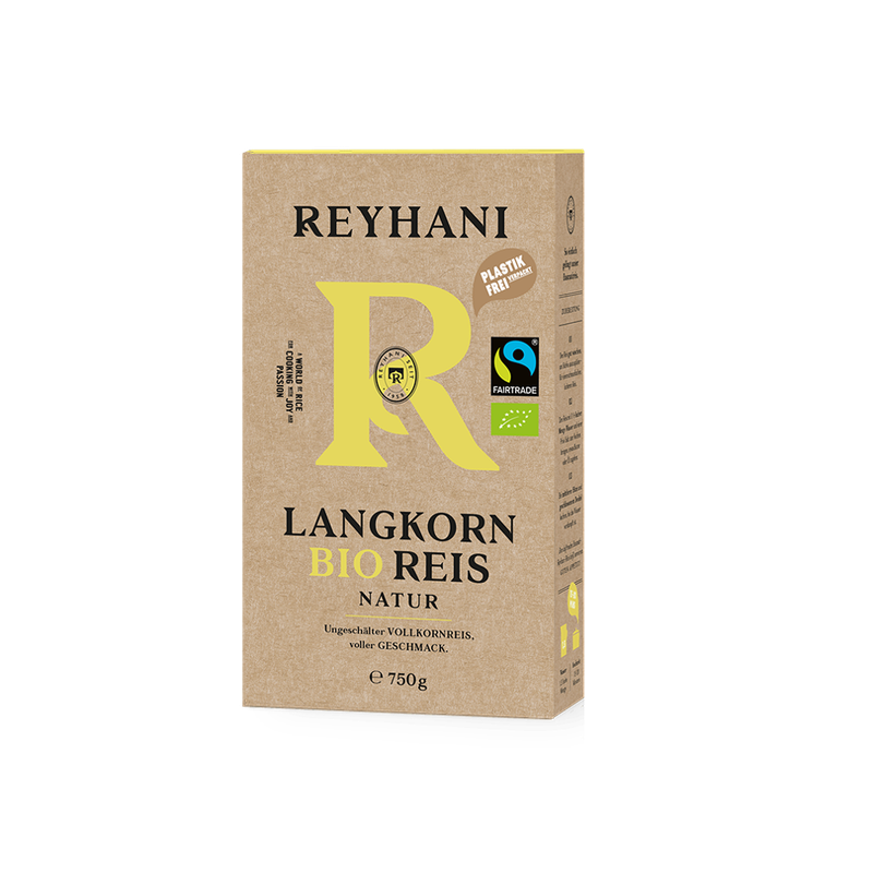 Reyhani Reyhani Bio Langkorn natur Fairtrade 750g - Produktbild