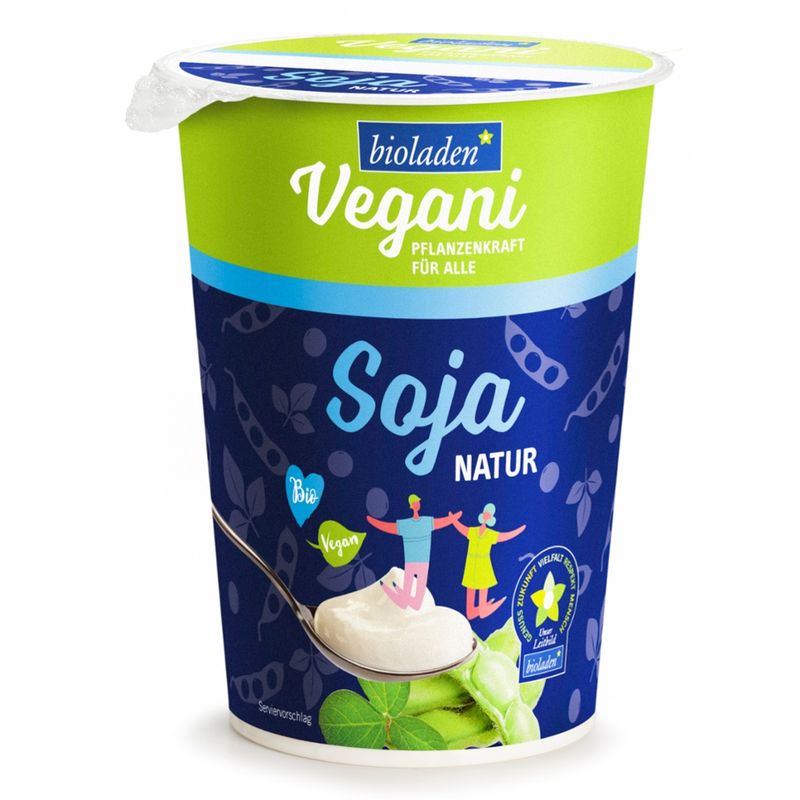 bioladen Soja Joghurtalternative Natur VEGANI - Produktbild