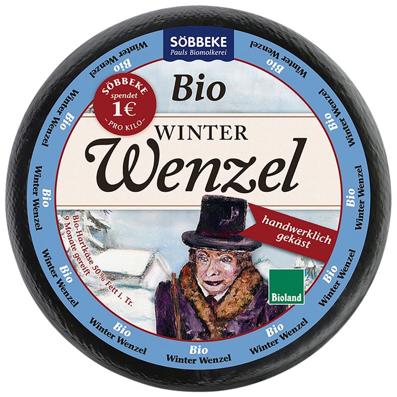 Söbbeke Bio Käse Winter-Wenzel 50 % Fett i. Tr. - Produktbild