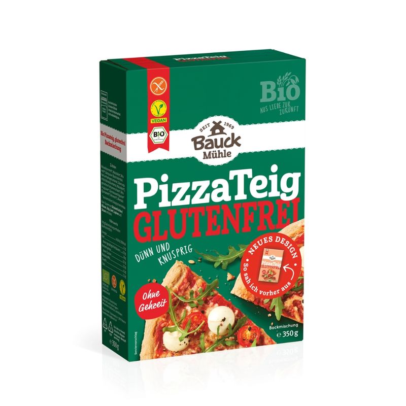 Bauck Mühle Pizzateig glutenfrei Bio - Produktbild