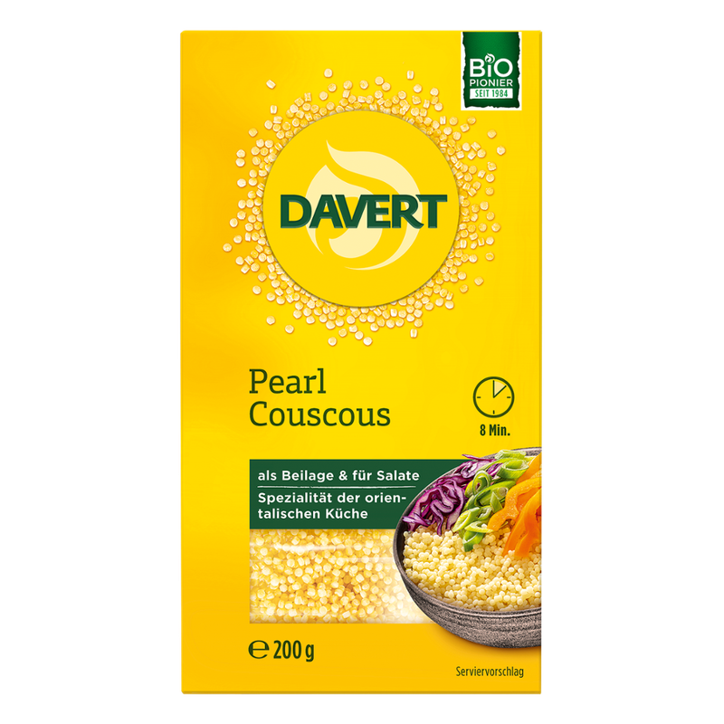 Davert Pearl Couscous 200g - Produktbild