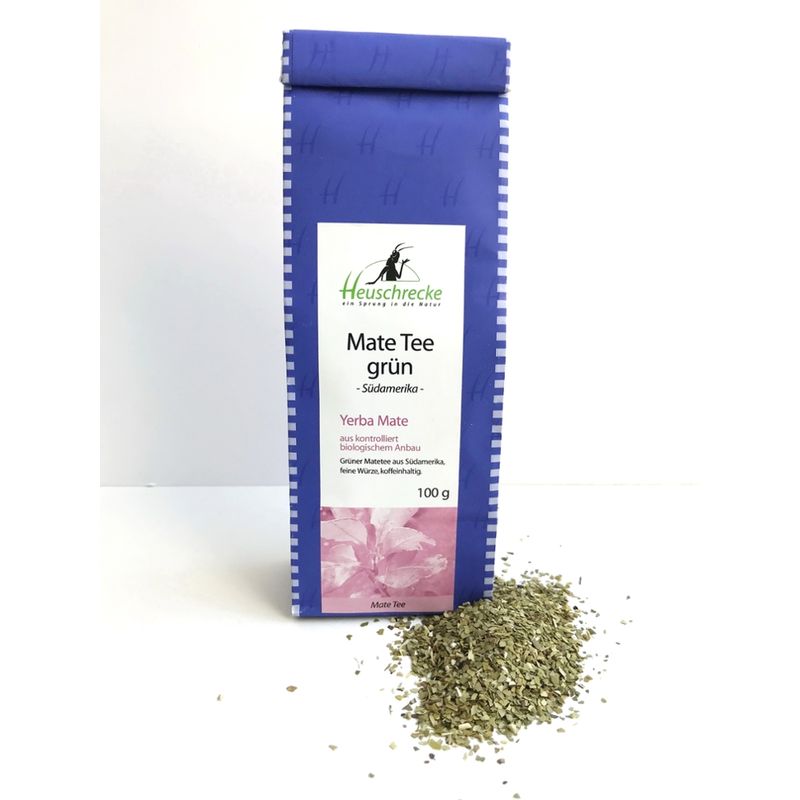 Heuschrecke Mate Tee, grün, Südamerika, kbA - Produktbild