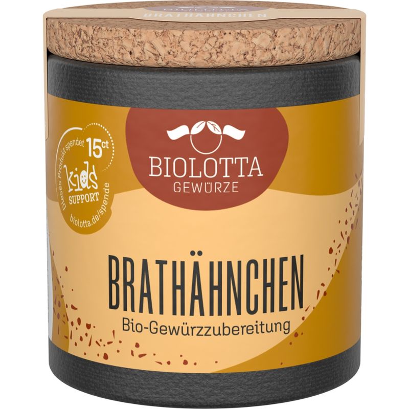 Biolotta Biolotta Korkdose Brathähnchen Bio-Gewürzzubereitung - Produktbild