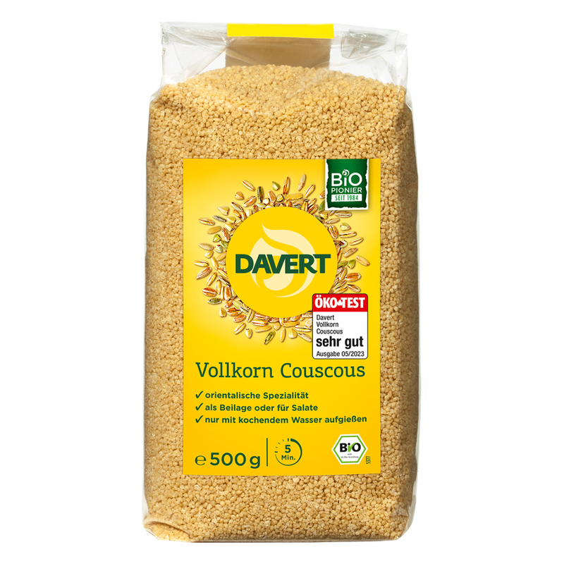 Davert Vollkorn Couscous 500g - Produktbild