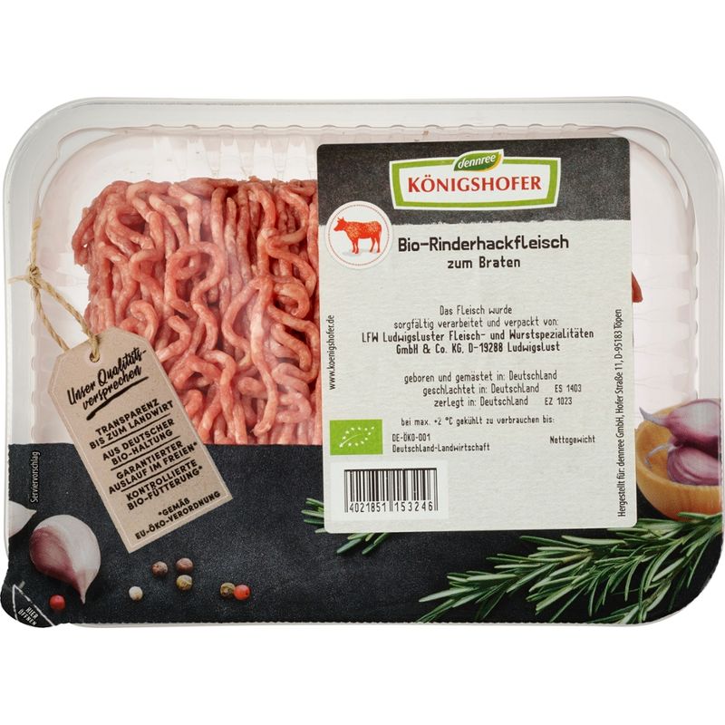 Königshofer Rinderhackfleisch Nord, zum Braten - Produktbild