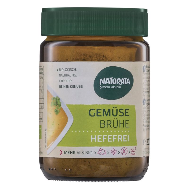 NATURATA Gemüsebrühe hefefrei - Produktbild