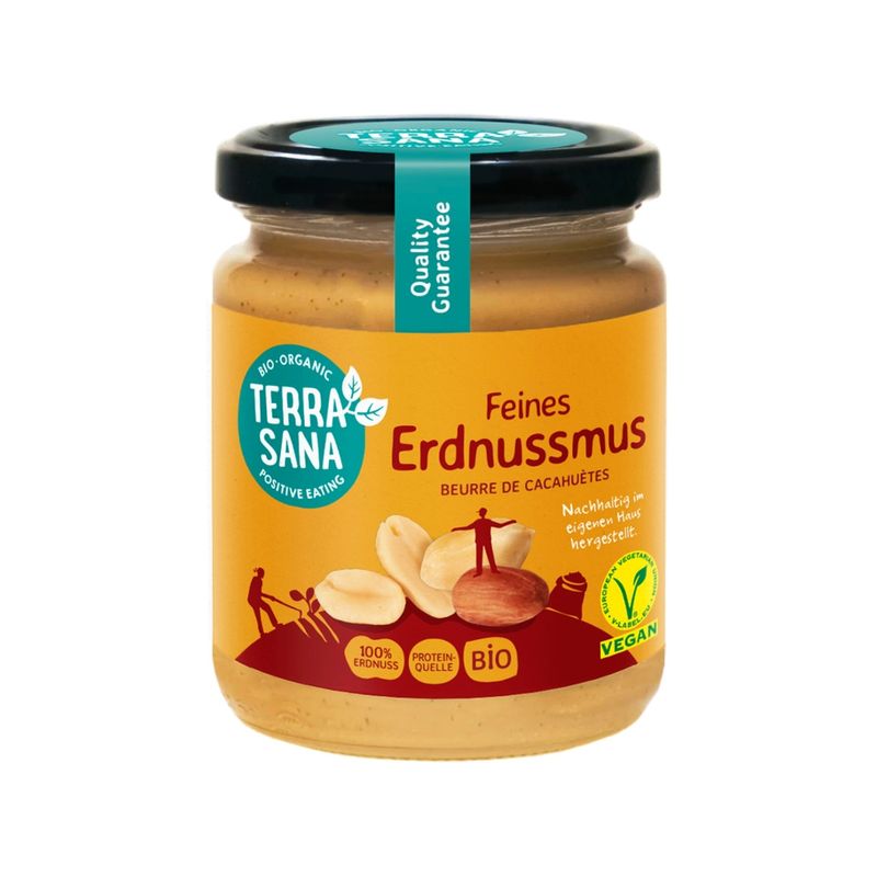 TerraSana Erdnussmus fein - Produktbild