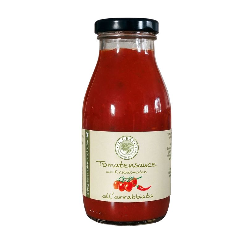 Il Cesto Tomatensauce aus Kirschtomaten All'Arrabbiata - Produktbild