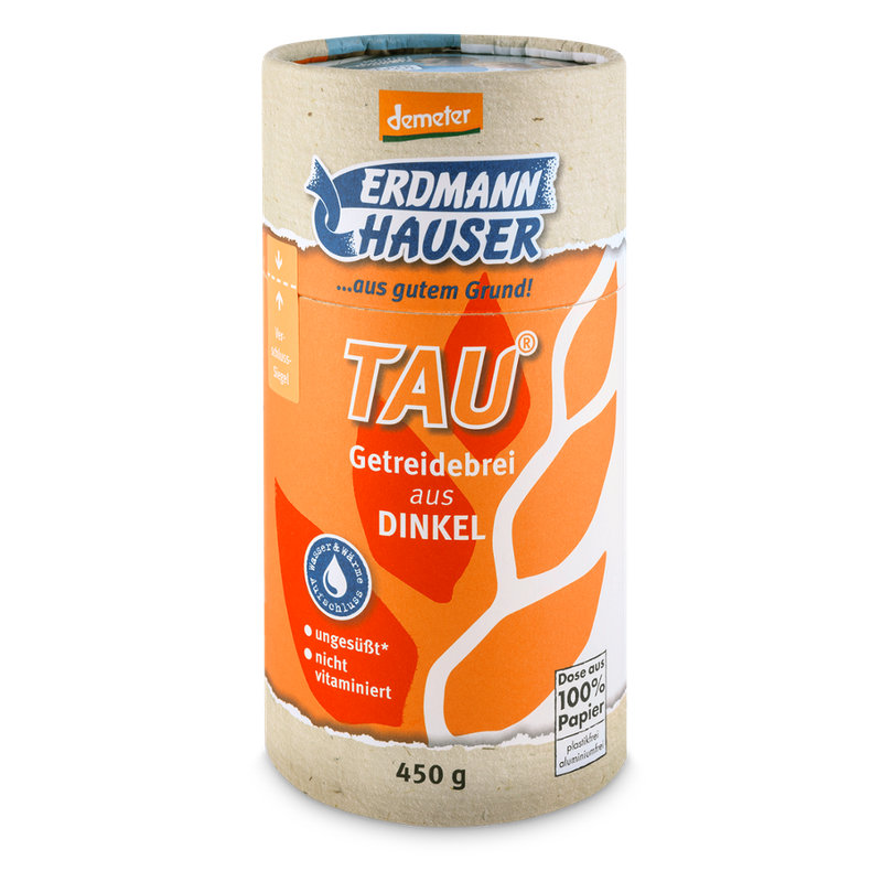 ErdmannHAUSER Getreideprodukte ErdmannHAUSER demeter TAU aus Dinkel - Produktbild