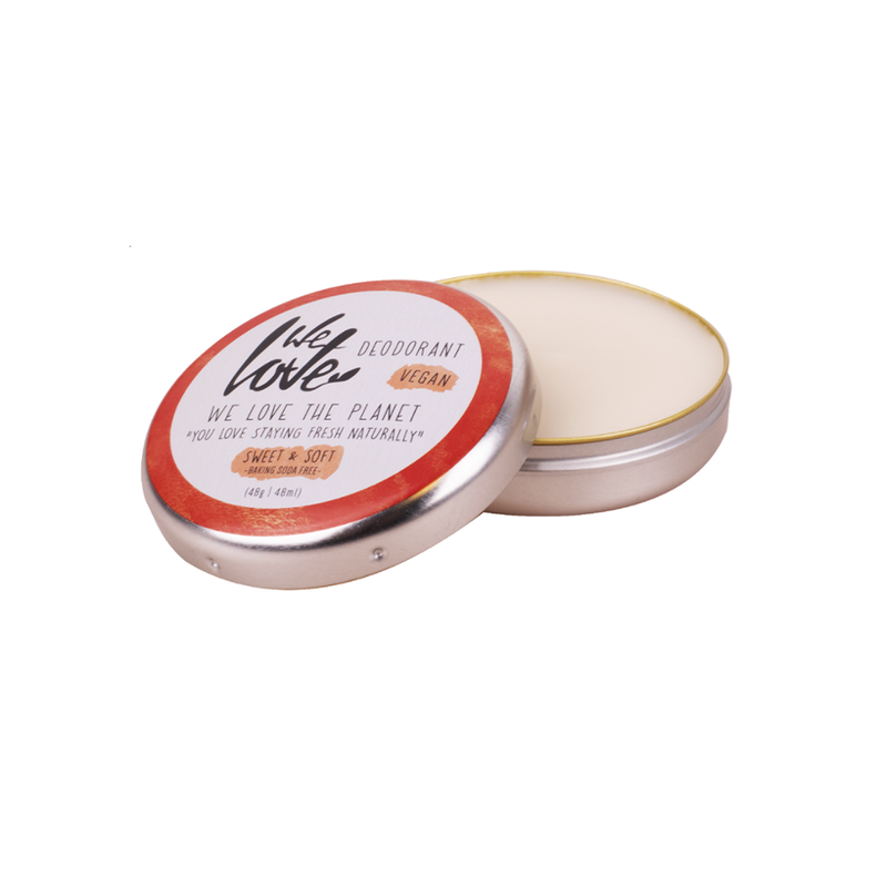 We Love The Planet We Love The Planet - Natürliche Deocreme Sweet & Soft (hypoallergen und vegan) - Produktbild