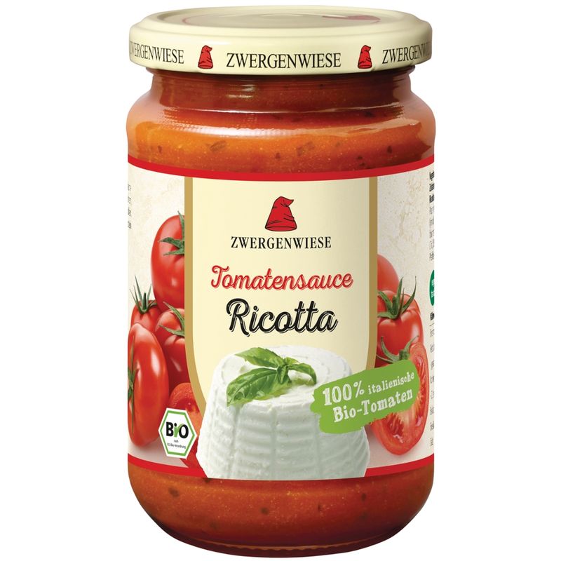 Zwergenwiese Tomatensauce Ricotta - Produktbild