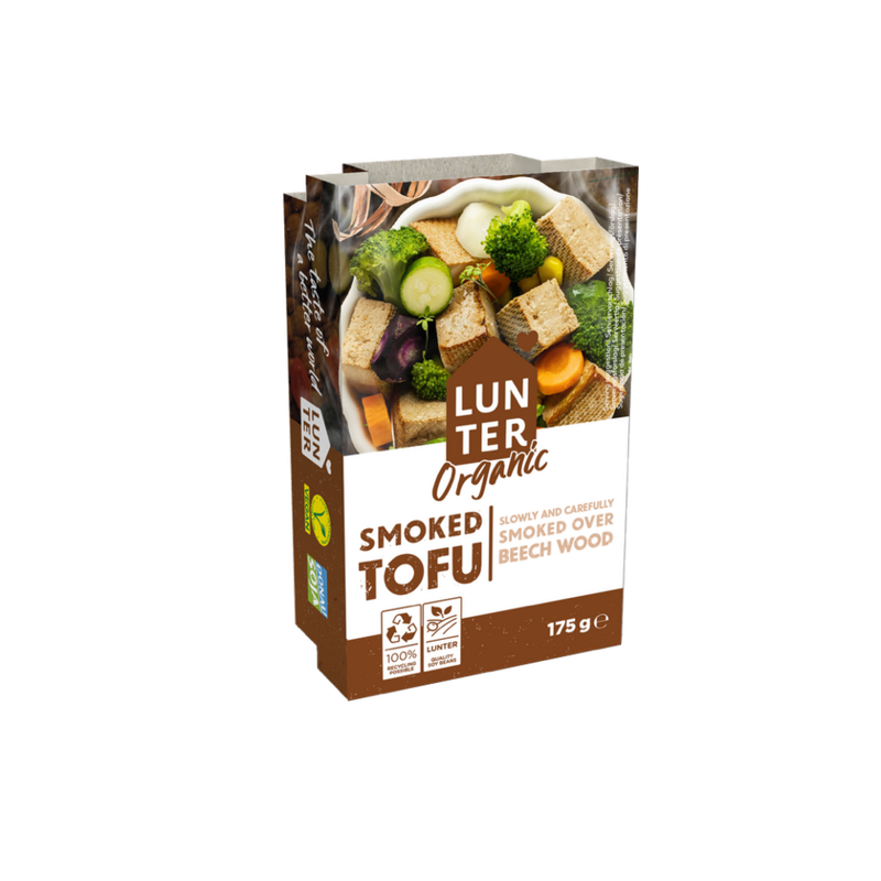 LUNTER LUNTER Organic Tofu Geräuchert, 175g - Produktbild