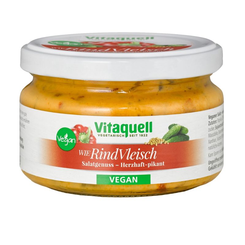 Vitaquell RindVleisch-Salat, vegan - Produktbild