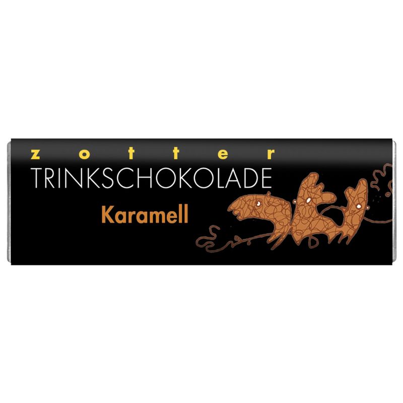 Zotter Schokolade Trinkschokolade – Karamell - Produktbild