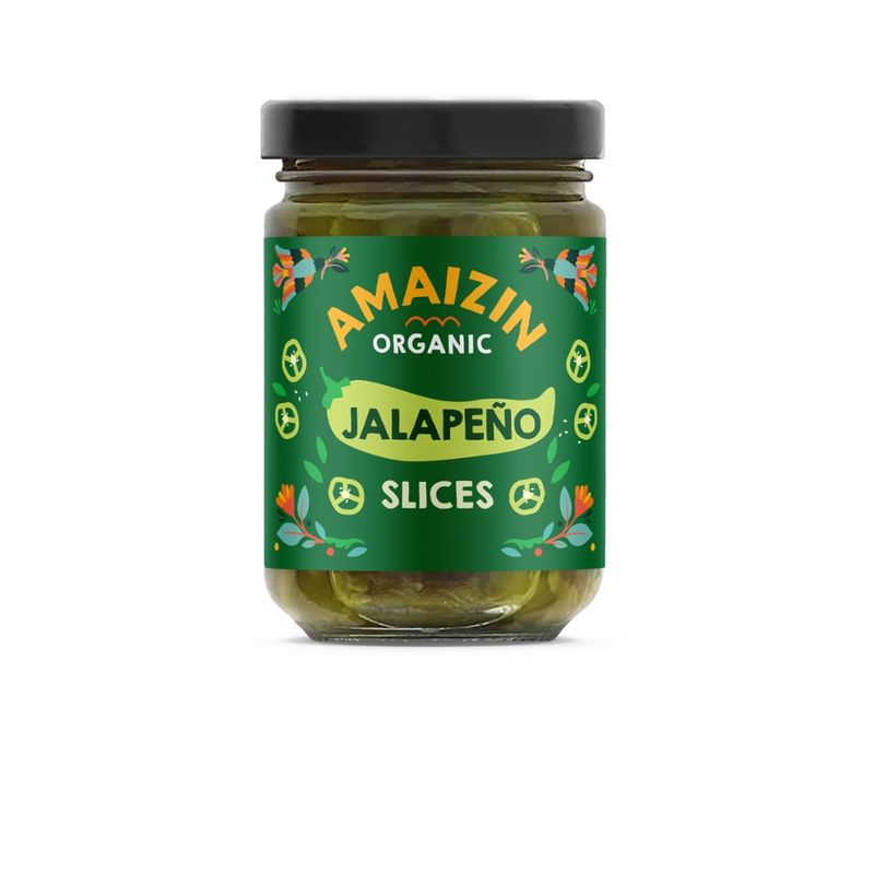 Amaizin Grüne Jalapenos, geschnitten - Produktbild