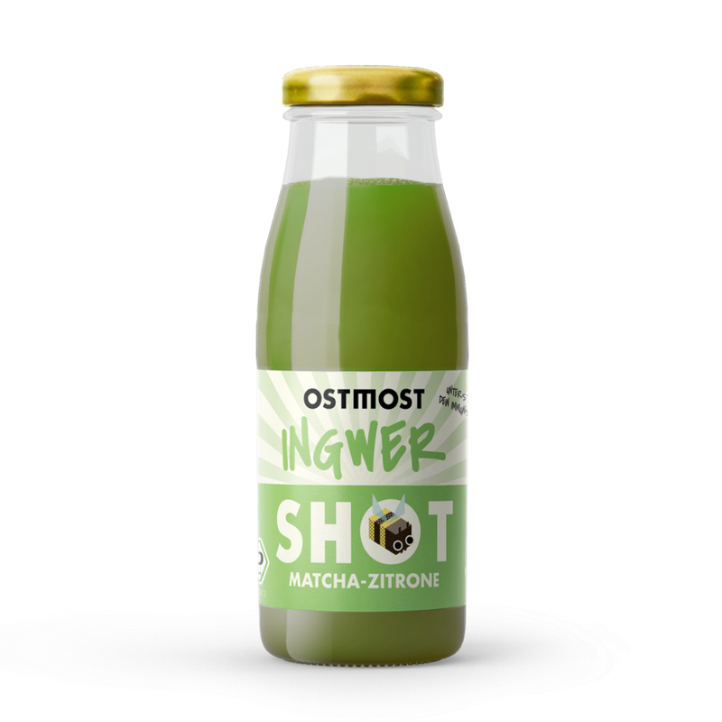 OSTMOST OSTMOST Bio Ingwer Shot Matcha Zitrone 250ml - Produktbild