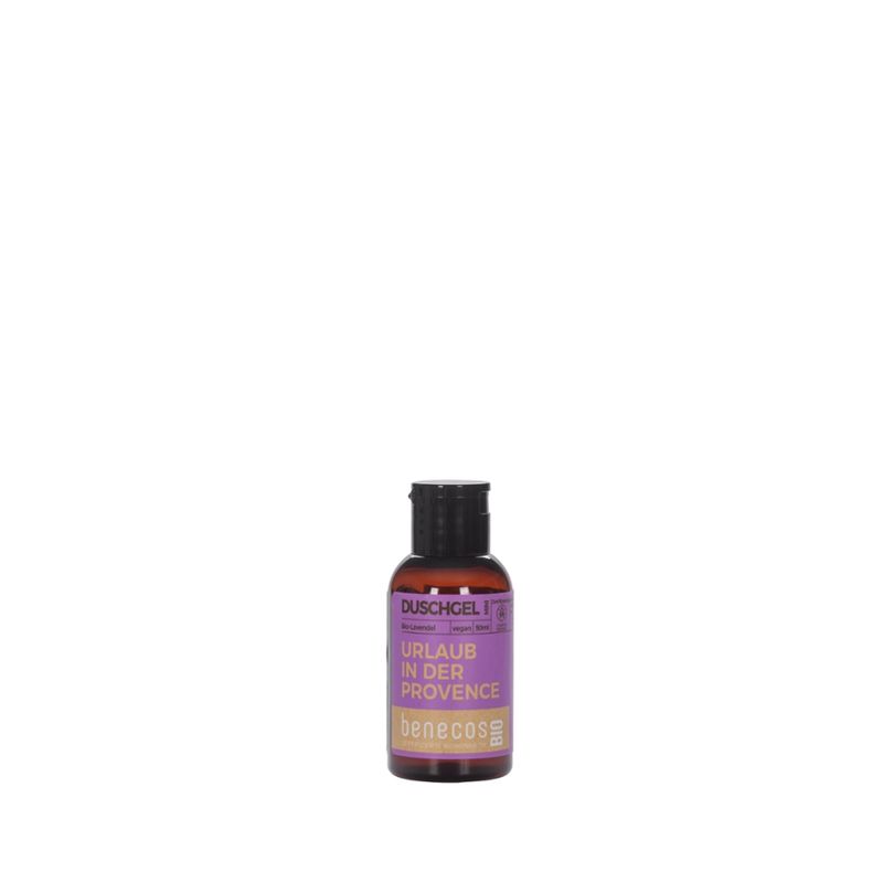 benecos benecosBIO Mini Duschgel BIO-Lavendel - URLAUB IN DER PROVENCE - Produktbild