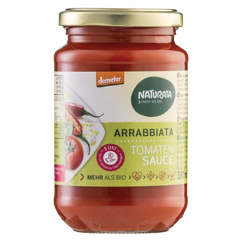 NATURATA Arrabbiata Tomatensauce - Produktbild