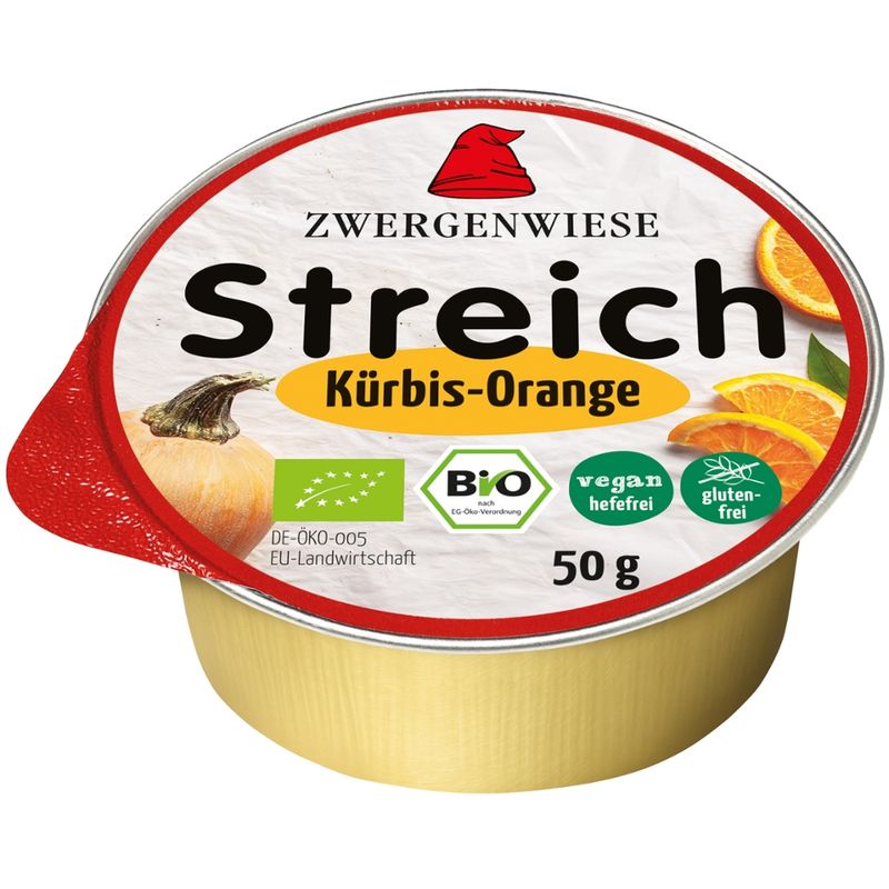 Zwergenwiese Kleiner Streich Kürbis-Orange - Produktbild