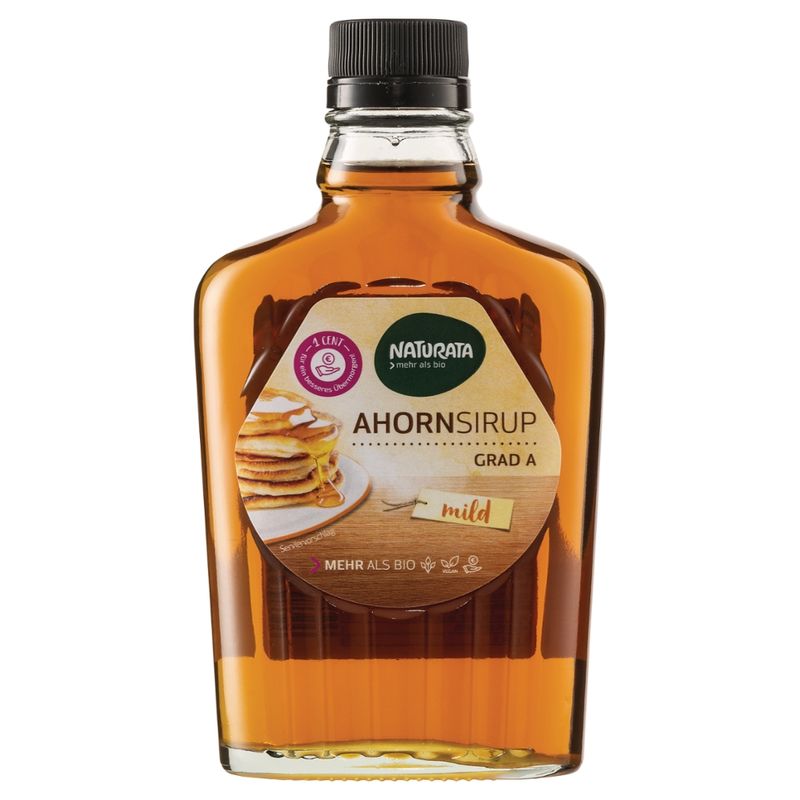 NATURATA Ahornsirup Grad A, mild - Produktbild