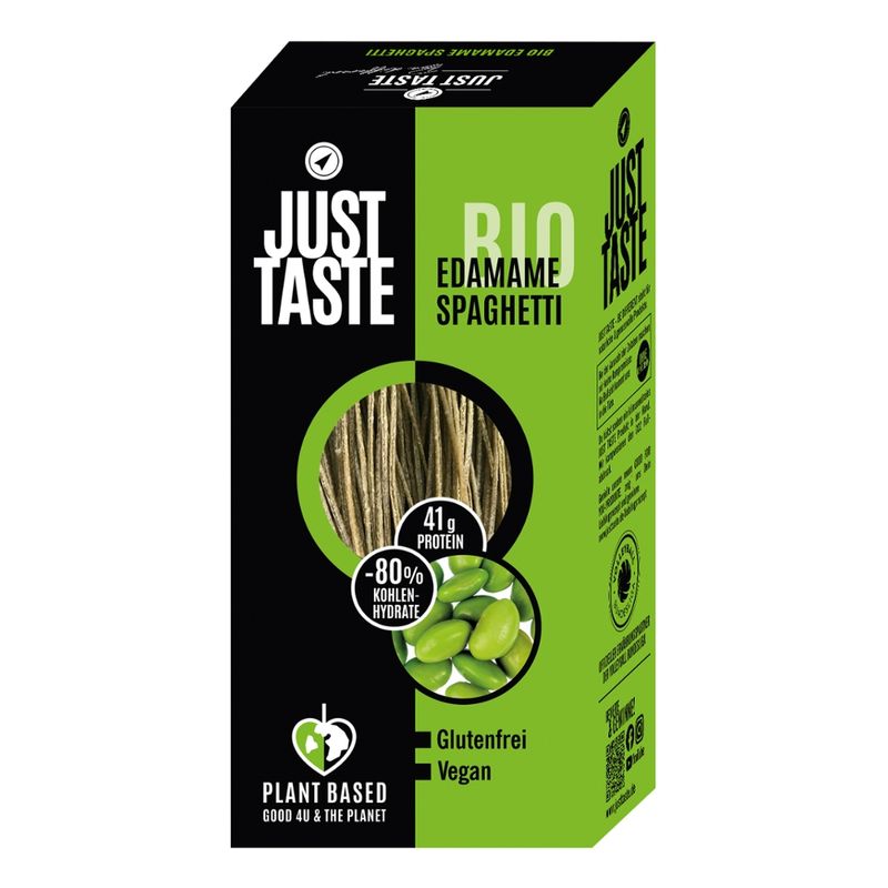 Just Taste Just Taste Bio Edamame Spaghetti - Produktbild