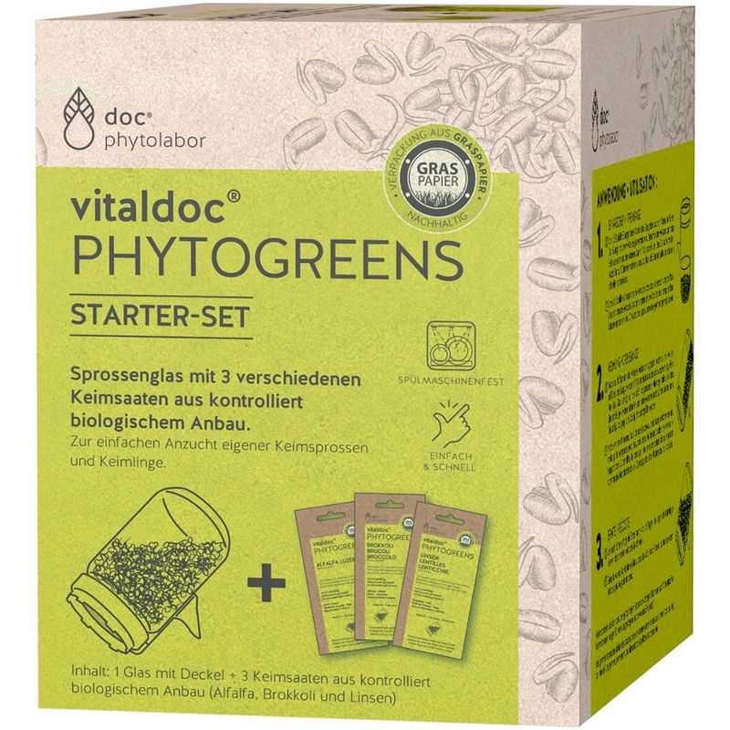 doc phytolabor vitaldoc PHYTOGREENS Starterset - Produktbild