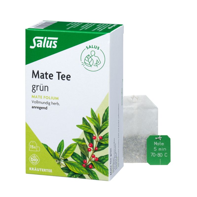 Salus® Salus® Mate Tee grün bio 15 FB - Produktbild