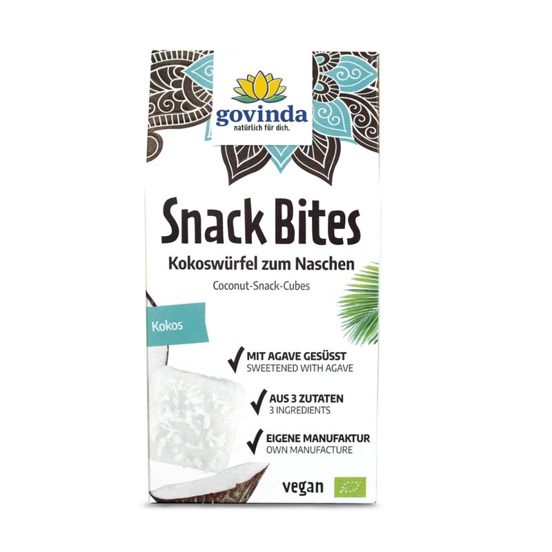 Govinda Snack Bites Kokos - Produktbild