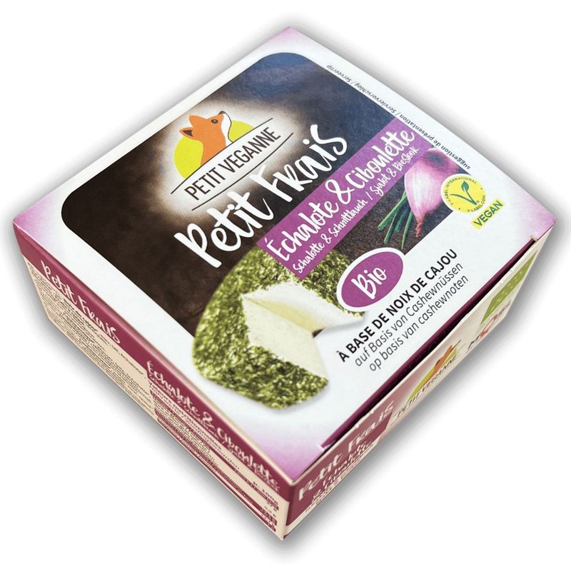 PETIT VEGANNE Petit Frais Schalotte & Schnittlauch  (vegane Käsealternative) - Produktbild