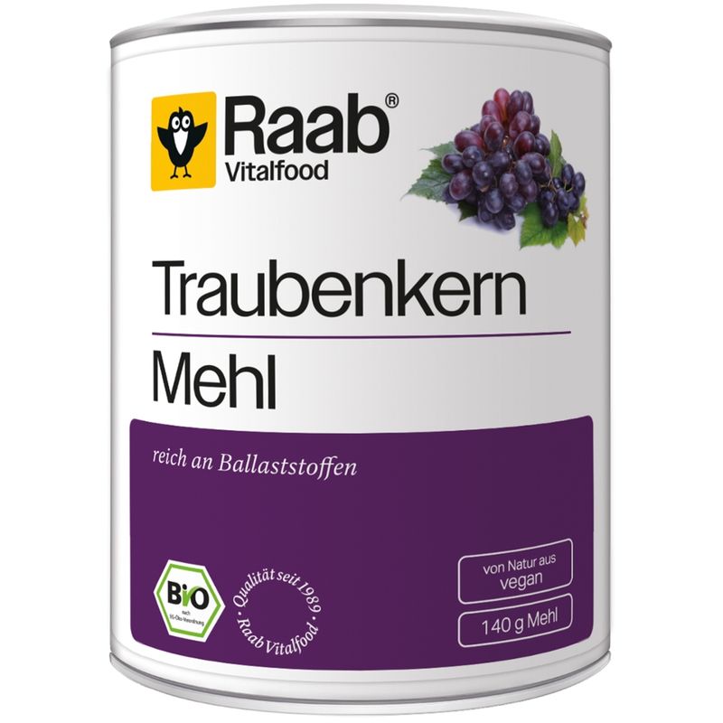 Raab Vitalfood BIO Traubenkernmehl - Produktbild