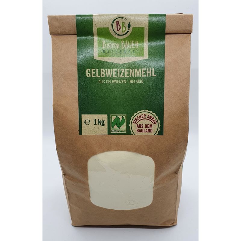 Beeren Bauer Naturkost GmbH Gelbweizenmehl aus HELARIO - Produktbild