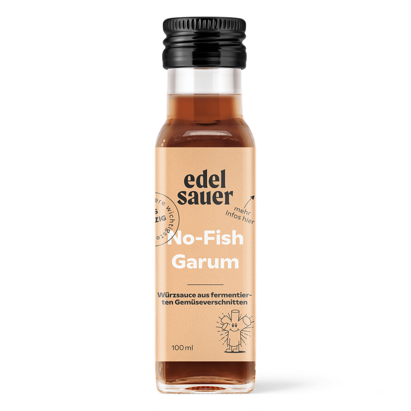 edelsauer No-Fish-Garum - Gemüseverschnitte nach japanischer Art fermentiert - Produktbild