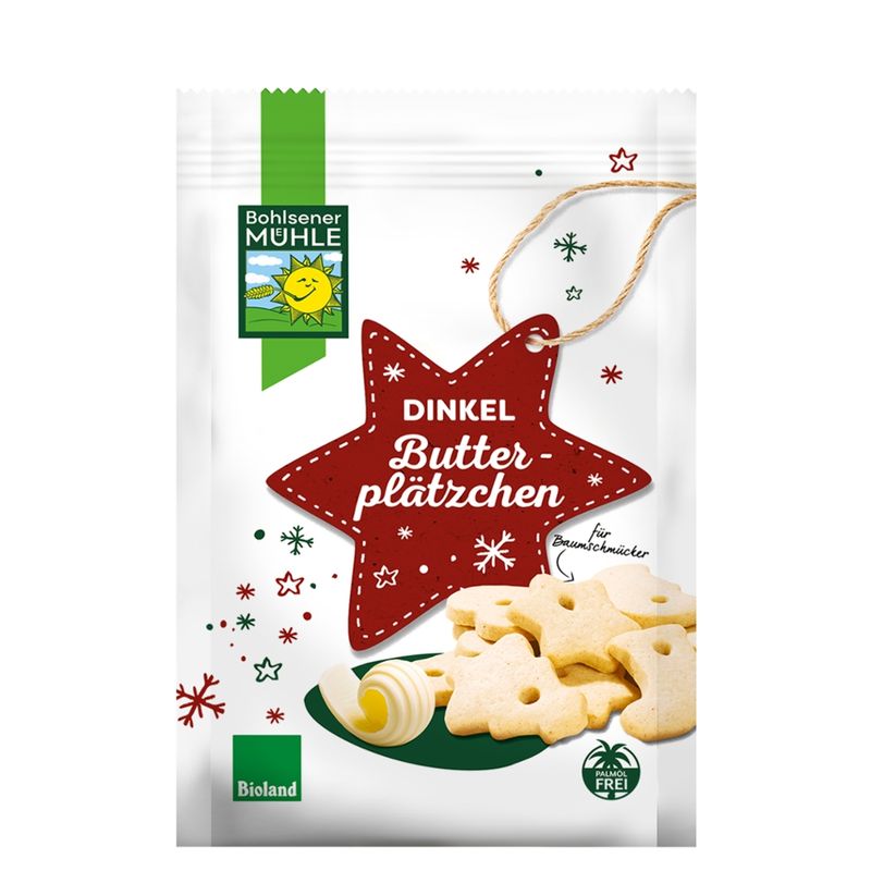 Bohlsener Mühle Dinkel Butterplätzchen - Produktbild