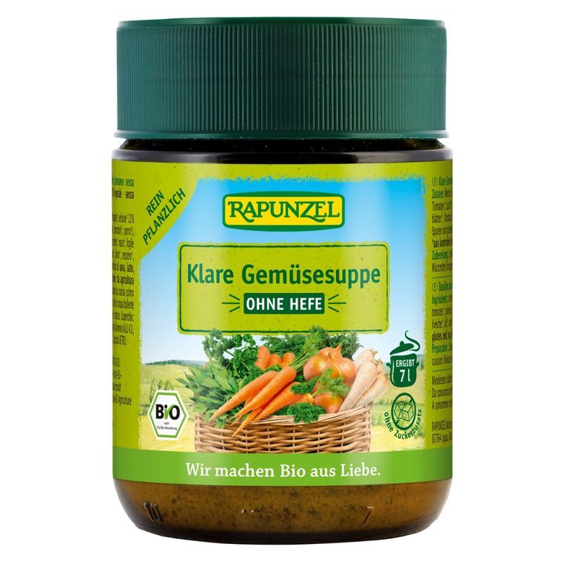 Rapunzel Klare Gemüsesuppe, ohne Hefe - Produktbild