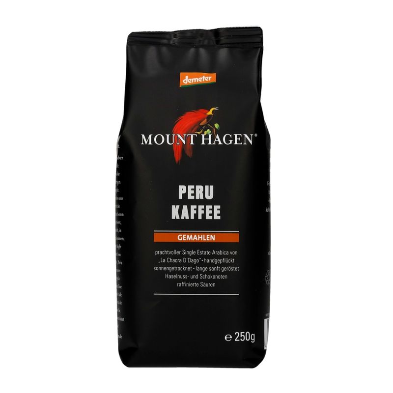 Mount Hagen Demeter Röstkaffee Peru, gemahlen - Produktbild