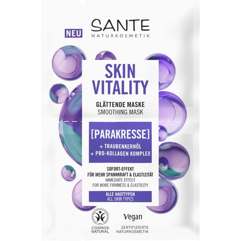 Sante SKIN VITALITY Glaettende Maske - Produktbild