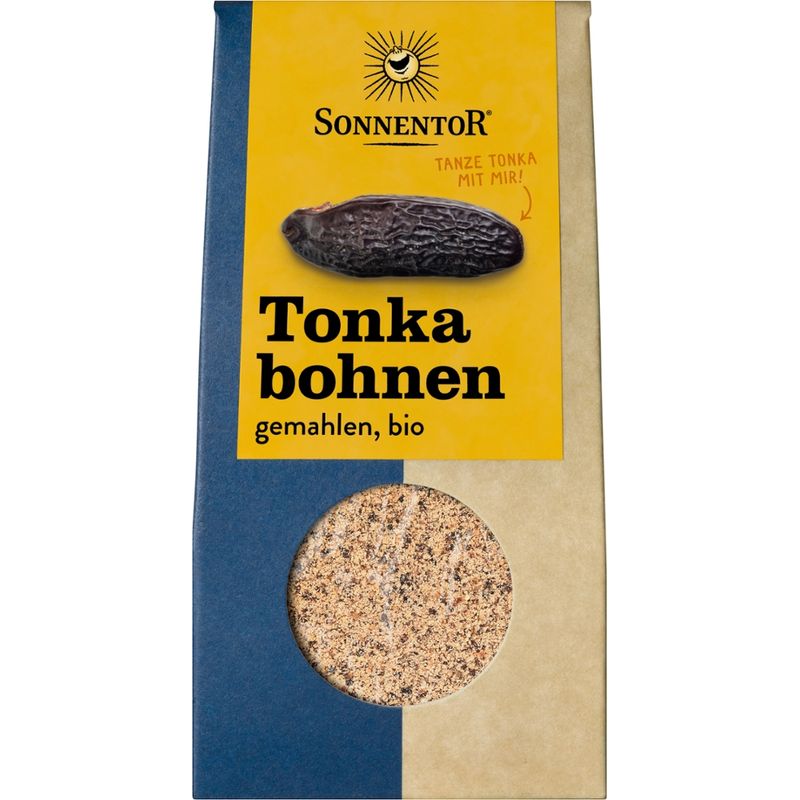 Sonnentor Tonkabohnen gemahlen, Packung - Produktbild