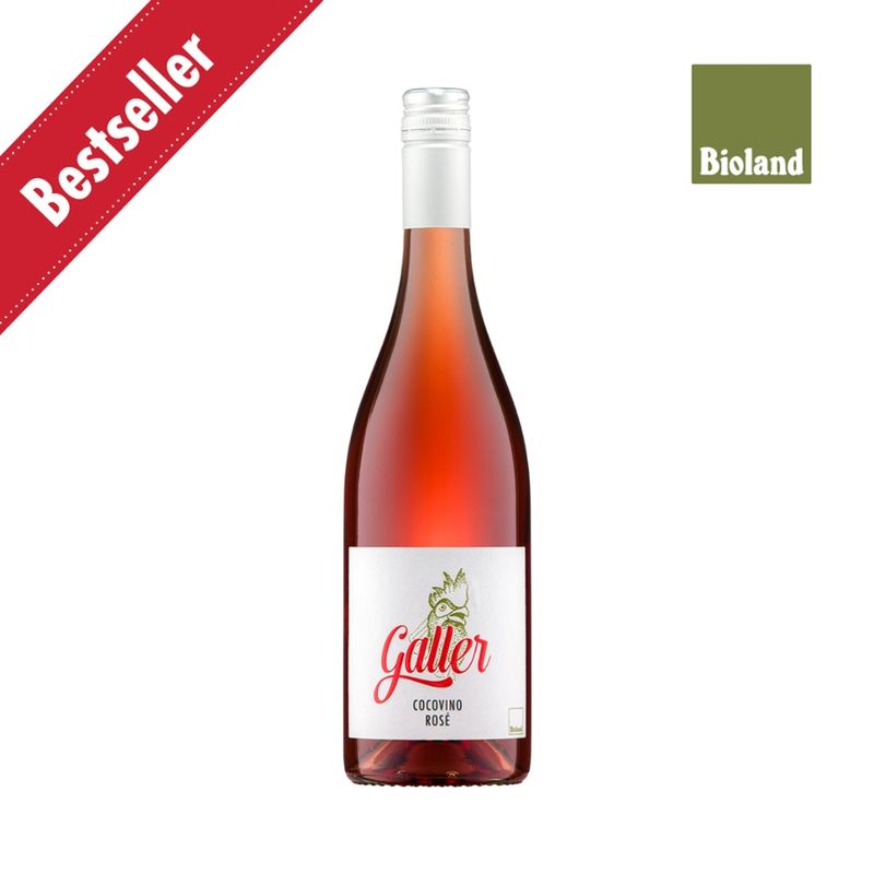 Weingut Galler - Ihr Bioweingut Galler Cocovino rosé QbA trocken vegan - Produktbild
