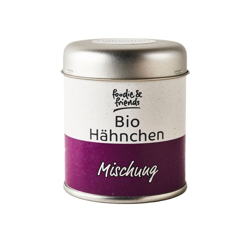 foodie & friends Bio Hähnchen Gewürz 80g in der Streudose - Produktbild