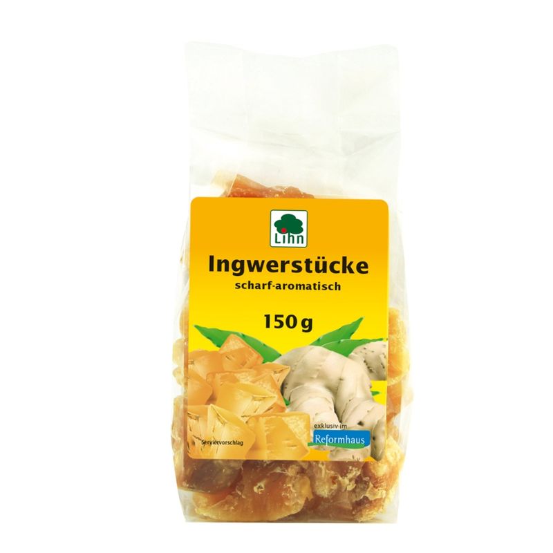 Lihn Ingwerstücke scharf - Produktbild