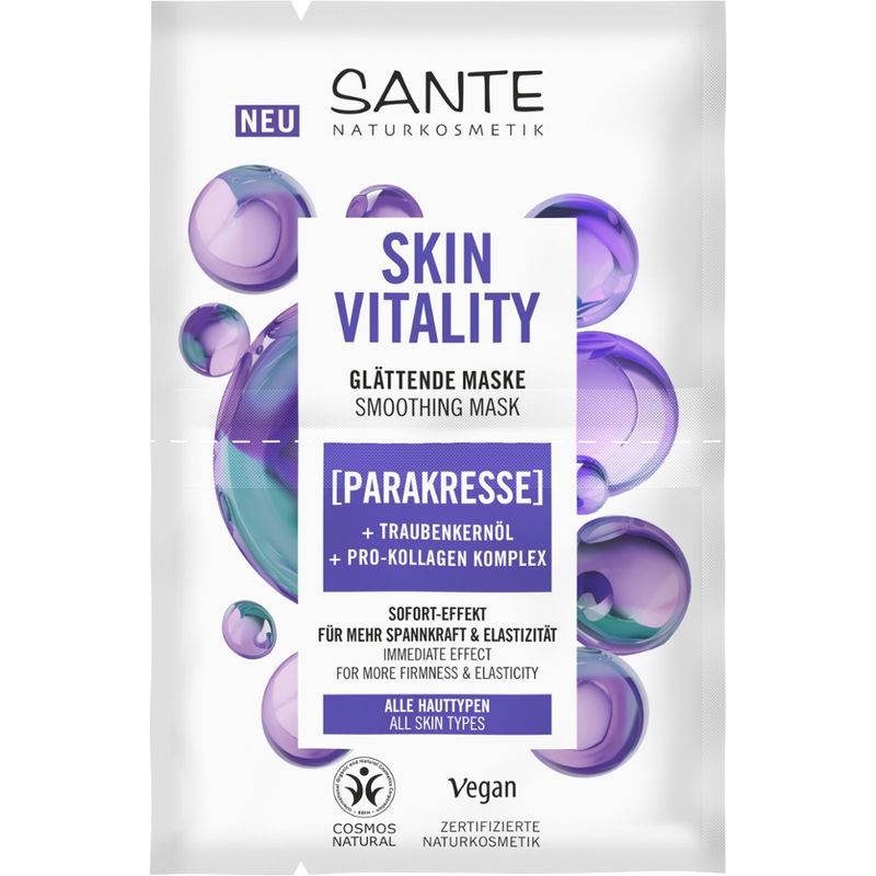 Sante SKIN VITALITY Glaettende Maske - Produktbild