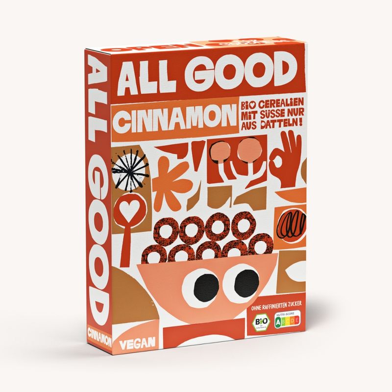 ALL GOOD ALL GOOD Cinnamon - Bio Cerealien - Produktbild