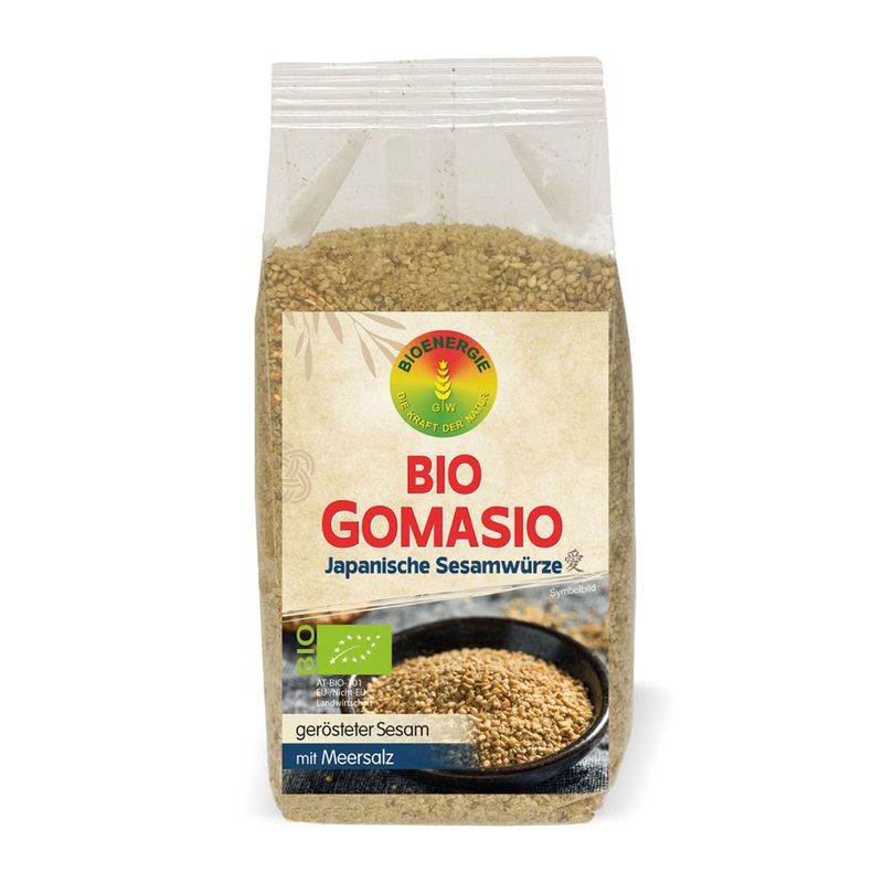 BIOENERGIE Bio GOMASIO, Sesamwürze, gerösteter Sesam mit Meersalz - Produktbild