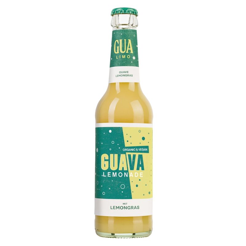 GUA Bio-Guaven-Fruchtimonade mit natürlichem Lemongras-Extrakt - Produktbild