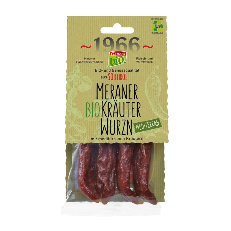 Galloni BIO BIO Kräuterwurzn "mediterran" 4St.100 gr. - Produktbild