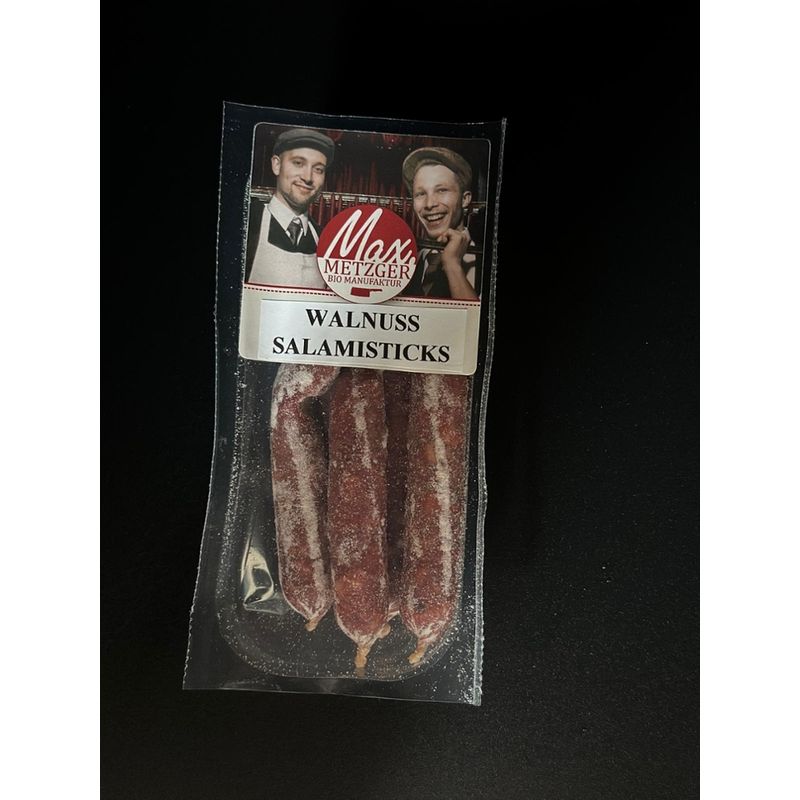 Metzger Max BIO Walnuss-Salamisticks - Produktbild