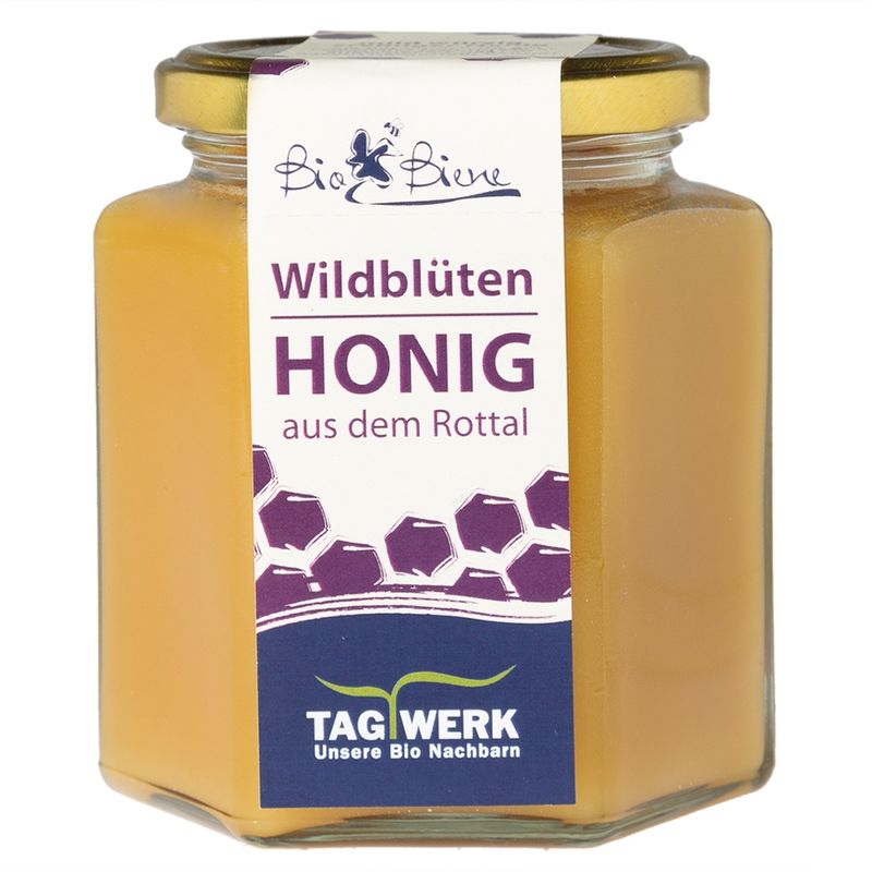 TAGWERK Wildblütenhonig aus dem Rottal von BioBiene - Produktbild