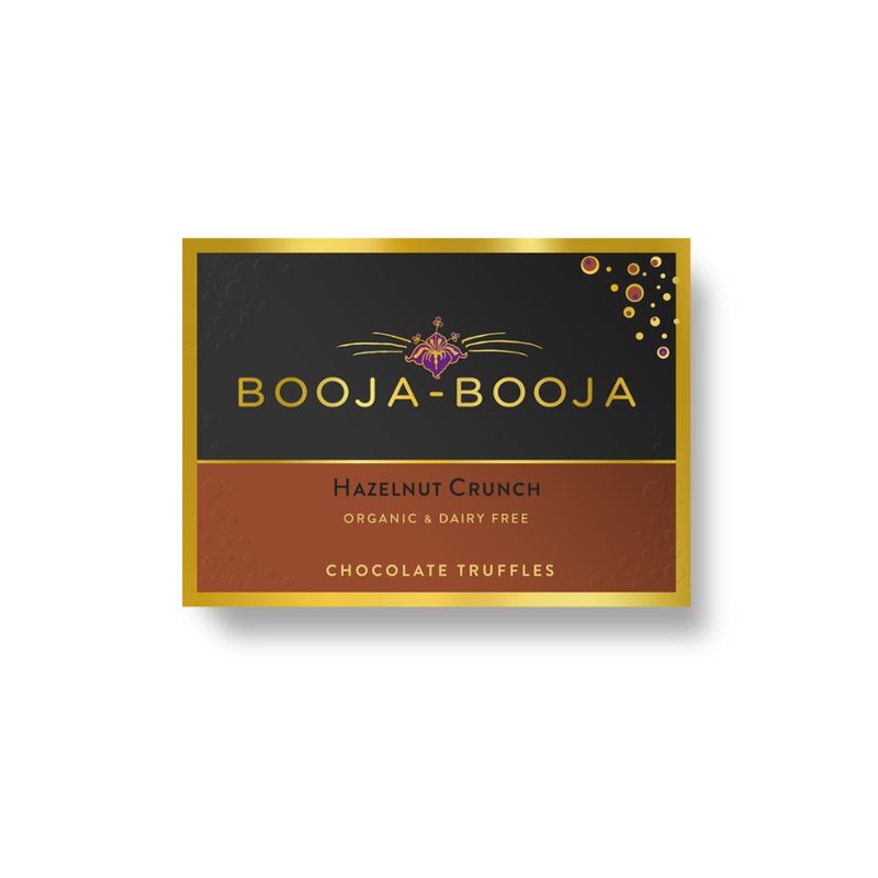 Booja Booja HAZELNUT CRUNCH CHOCOLATE TRUFFLES - Produktbild