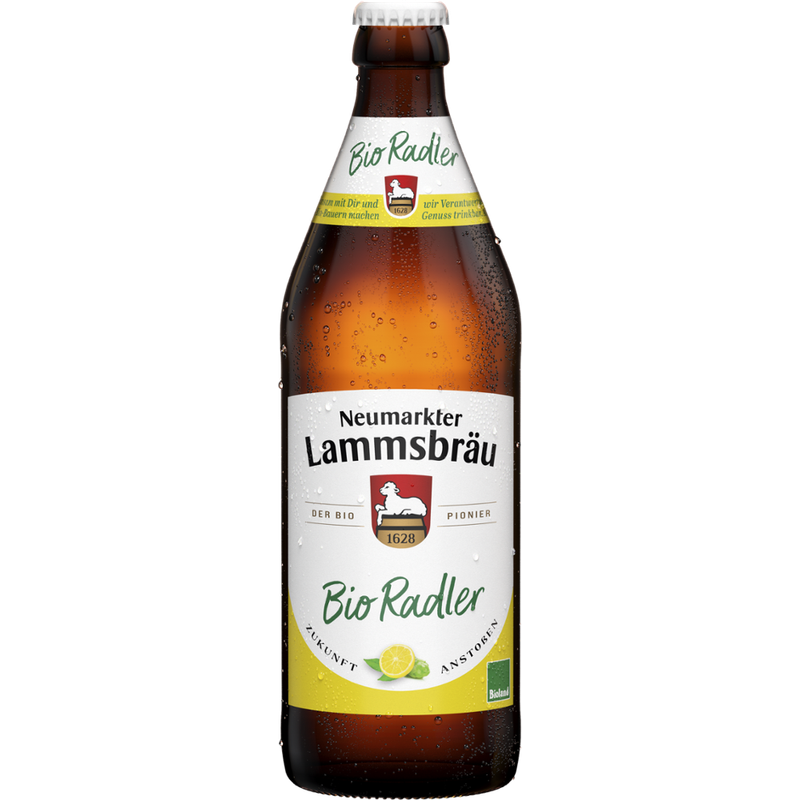 Neumarkter Lammsbräu Neumarkter Lammsbräu Bio Radler 0,5l - Produktbild